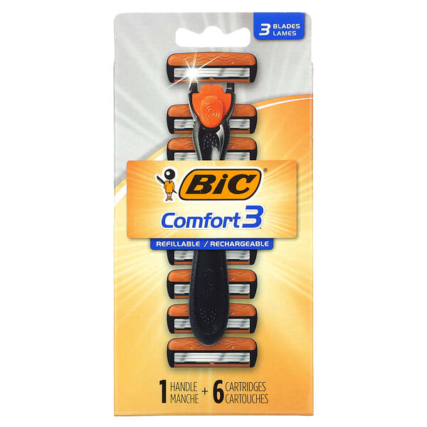 cib72262_v_5.jpg Комфорт 3`` 1 ручка, 6 картриджей — BIC