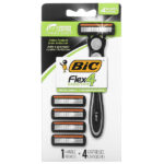 Flex 4 Sensitive, 1 станок, 4 картриджа — BIC