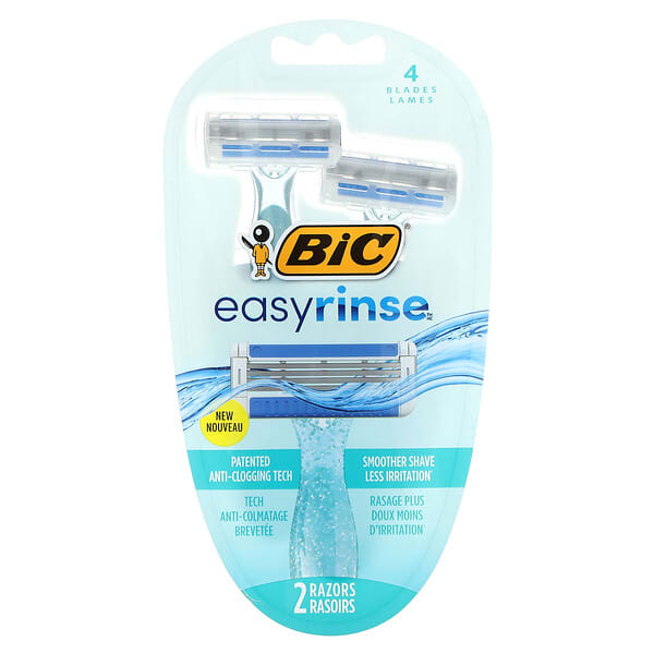cib74906_v_6.jpg EasyRinse, одноразовые станки для бритья для женщин, 2 шт. — BIC