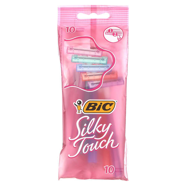 cib91610_v_8.jpg Silky Touch, одноразовые бритвенные станки, 10 шт. — BIC