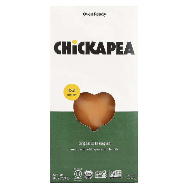 ckp86856_v_55.jpg Органическая лазанья, 227 г (8 унций) — Chickapea