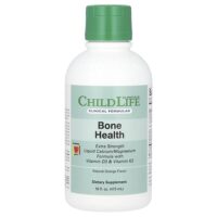 ChildLife Clinicals, жидкая добавка с кальцием, магнием, витаминами D3 и K2, с натуральным апельсиновым вкусом, 473 мл (16 жидк. унций)