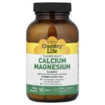 Target-Mins®, комплекс с кальцием и магнием, 90 таблеток — Country Life