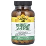 Target-Mins®, магний, калий, аспартат, 90 таблеток — Country Life