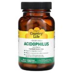 Acidophilus с пектином, 100 веганских капсул — Country Life
