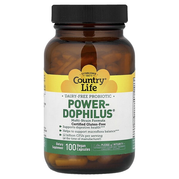 clf03056_v_24.jpg Power-Dophilus®, 100 веганских капсул — Country Life