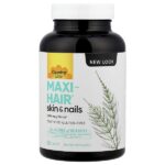 Maxi-Hair®, добавка для волос, кожи и ногтей, без ПАБК, 90 таблеток — Country Life