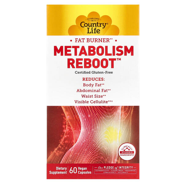 clf06000_v_20.jpg Metabolism Reboot, 60 веганских капсул — Country Life