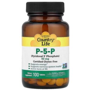 P-5-P, 100 таблеток — Country Life