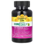 Мультивитамины Core Daily-1 для женщин, 60 таблеток — Country Life