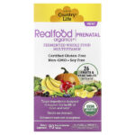 Realfood Organics®, для беременных, 90 таблеток, которые легко глотать — Country Life