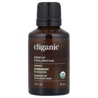Органическое эфирное масло розмарина, 30 мл (1 жидк. Унция) — Cliganic