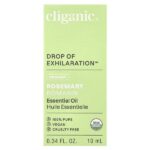 Drop of Exhilaration™, органическое эфирное масло розмарина, 10 мл (0,34 жидк. Унции) — Cliganic — изображение 2