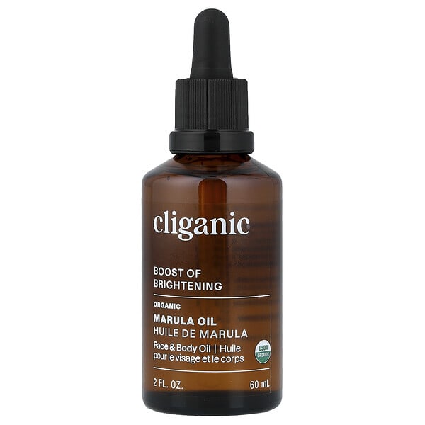 clg56049_v_38.jpg Boost of Brightened™, органическое маруловое масло, 60 мл (2 жидк. унции) — Cliganic