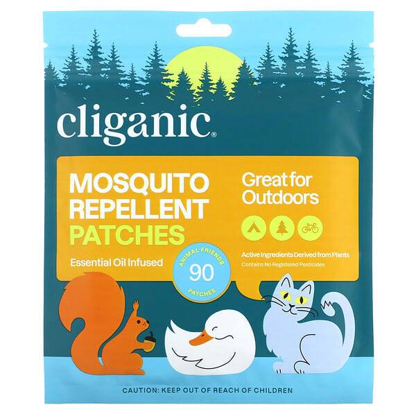 clg56161_v_2.jpg Средство от комаров, патчи Animal Friends, 90 патчей — Cliganic
