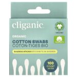 палочки из органического хлопка, 100 шт. — Cliganic