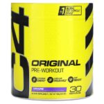 C4® Original, предтренировочный комплекс, со вкусом винограда, 159 г (5,6 унции) — C4 / Cellucor