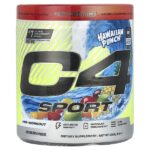C4® Sport, предтренировочный комплекс, Hawaiian Punch® Fruit Juicy Red®, 252 г (8,9 унции) — C4 / Cellucor