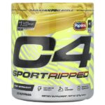 C4® Sport Ripped, предтренировочный комплекс, Popscle®, гавайский ананас, 270 г (9,5 унции) — C4 / Cellucor