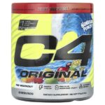 C4® Original, предтренировочный комплекс, Hawaiian Punch®, Fruit Juicy Red®, 270 г (9,5 унции) — C4 / Cellucor