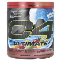 C4® Ultimate, предтренировочный комплекс, Hawaiian Punch® Fruit Juicy Red®, 406 г (14,3 унции) — C4 / Cellucor