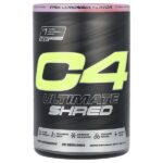 C4® Ultimate Shred, предтренировочный комплекс, со вкусом розового лимонада, 406 г (14,3 унции) — C4 / Cellucor