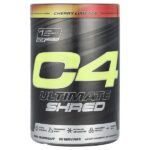 C4® Ultimate Shred, предтренировочный комплекс, со вкусом вишневого лаймада, 402 г (14,2 унции) — C4 / Cellucor