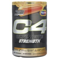 C4 Ultimate Strength, перед тренировкой, апельсиновое эскимо, 574 г (1,26 фунта) — C4 / Cellucor