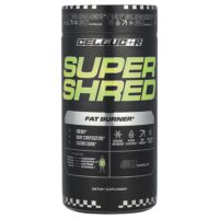 Super Shred, средство для сжигания жира, 60 капсул — C4 / Cellucor