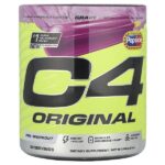 C4® Original, предтренировочный комплекс, со вкусом виноградного мороженого, 246 г (8,7 унции) — C4 / Cellucor