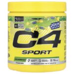 C4® Sport, предтренировочный комплекс, со вкусом зеленого яблока, 248 г (8,7 унции) — C4 / Cellucor