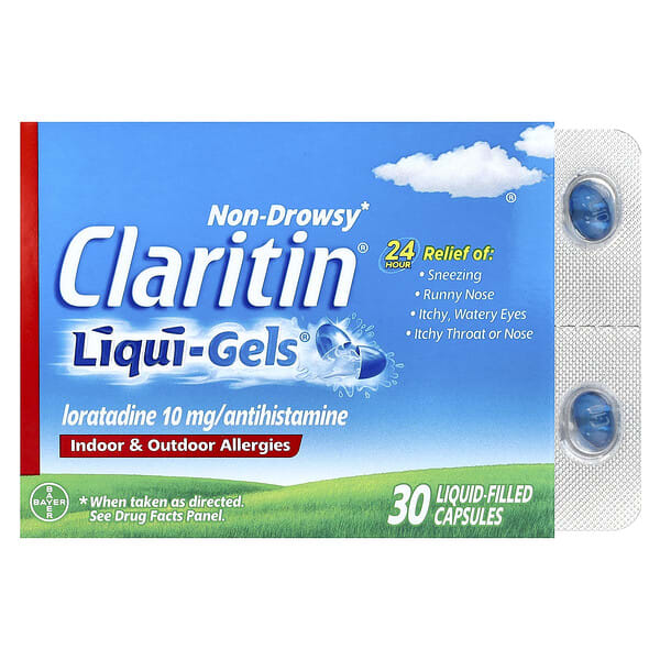 clt80798_v_49.jpg Non-Drowsy, Liqui-Gels®, 10 мг, 30 капсул с жидкостью — Claritin