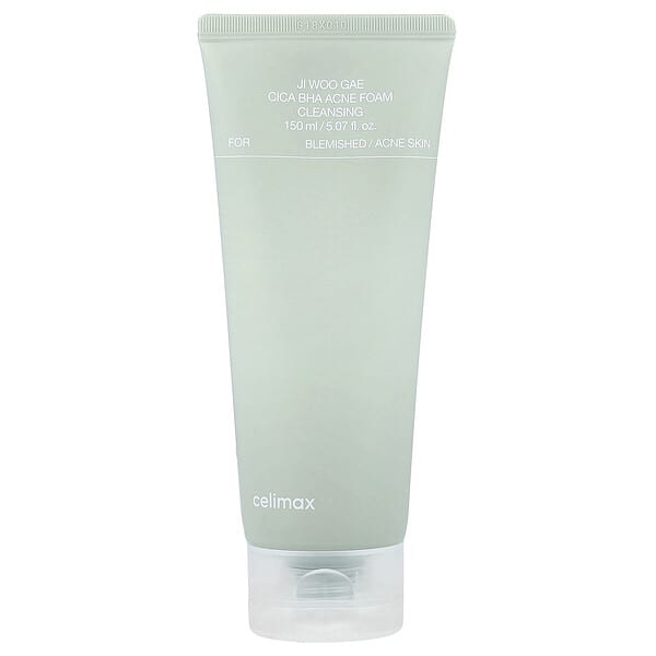 clx32409_v_37.jpg Ji Woo Gae Cica BHA пенка для умывания от акне, 150 мл (5,07 жидк. унц.) — Celimax