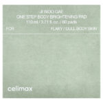 Ji Woo Gae, One Step, осветляющие диски для тела, 60 шт., 110 мл (3,71 жидк. унции) — Celimax — изображение 2