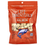 Life Essentials, сублимированный дикий аляскинский лосось, для кошек и собак, 57 г (2 унции) — Cat-Man-Doo