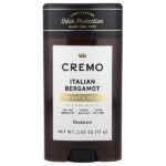 Дезодорант, итальянский бергамот, 75 г (2,65 унции) — Cremo