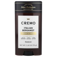 Дезодорант, итальянский бергамот, 75 г (2,65 унции) — Cremo