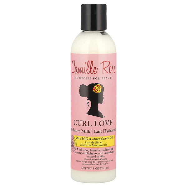 cmr00303_v_12.jpg Curl Love Moisture Milk, несмываемый кондиционер, рисовое молоко и масло макадамии, 240 мл (8 унций) — Camille Rose