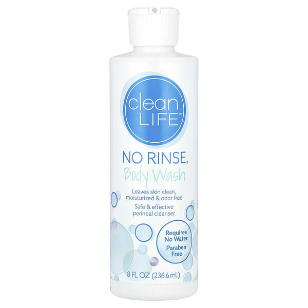cnf00940_v_24.jpg CleanLife, Гель для душа No Rinse®, 236,6 мл (8 жидк. унц.)