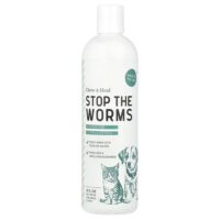 Stop The Worms, вредное средство для щенков и котят, 355 мл (12 жидк. Унций) — Chew + Heal