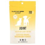Joint, сертифицированный органический грибной порошок, для домашних животных весом 25 фунтов, для собак и кошек, 100 г (3,57 унции) — Mushroom Matrix Canine
