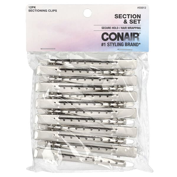 cnr55612_v_12.jpg Раздел и набор, Зажимы для секций, 12 шт. — Conair