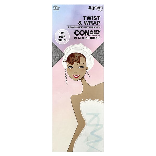 cnr55629_v_26.jpg Twist & Wrap, полотенце-майка, 1 шт. — Conair