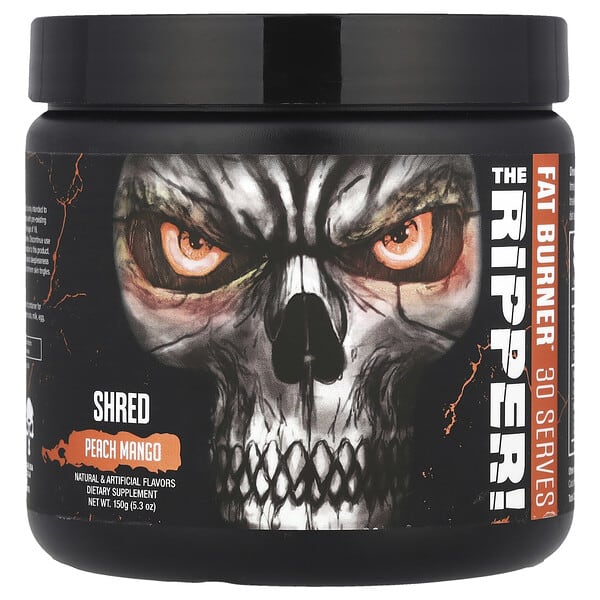 cob60126_v_16.jpg The Ripper !, сжигатель жира, персик и манго, 150 г (5,3 унции) — JNX Sports