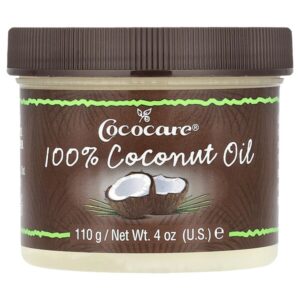 100% Кокосовое масло, 4 унции (110 г) — Cococare