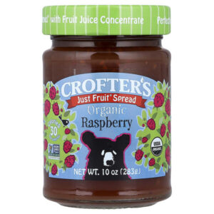 органический спред Just Fruit®, со вкусом малины, 283 г (10 унций) — Crofter's Organic