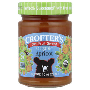 органический спред Just Fruit®, со вкусом абрикоса, 283 г (10 унций) — Crofter's Organic