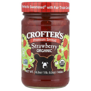 Органический спред премиального качества, клубника, 468 г (16,5 унции) — Crofter's Organic