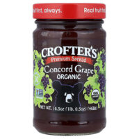 органический спред премиального качества, виноград, 468 г (16,5 унции) — Crofter's Organic