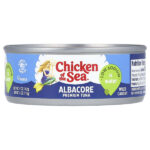 Albacore, премиальный тунец в воде, с низким содержанием натрия, 142 г (5 унций) — Chicken of the Sea